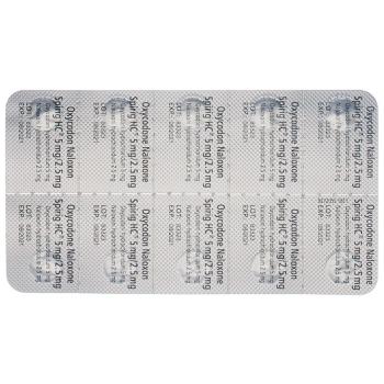 Oxycodone Naloxone Spirig HC Ret Tabl 5mg/2.5mg 60 pcs