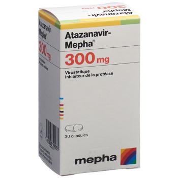Atazanavir-Mepha Kaps 300 mg Ds 30 Stk