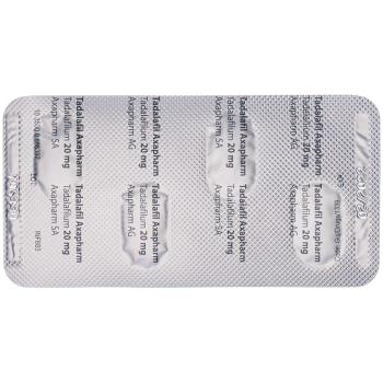 Tadalafil Axapharm Filmtabl 20 mg 4 pcs