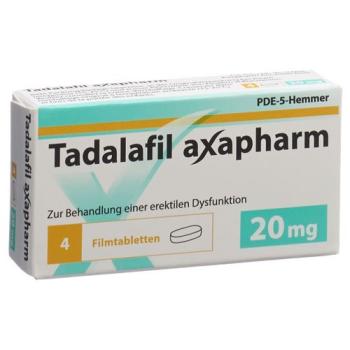 Tadalafil Axapharm Filmtabl 20 mg 12 pcs