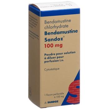 Bendamustine Sandoz Dry Sub 100 mg Penetration
