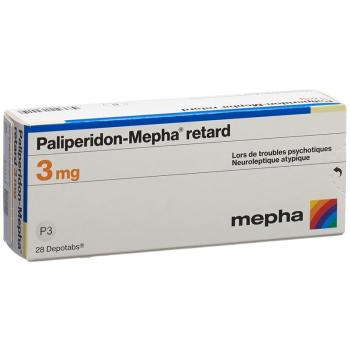 Paliperidone-Mepha retard Depotabs 3 mg 28 pcs