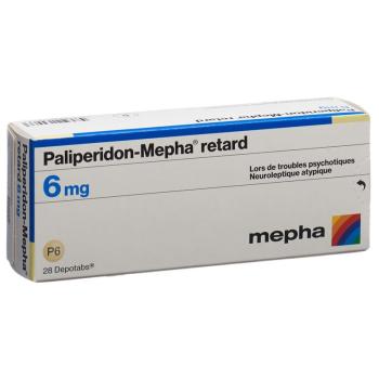 Paliperidone-Mepha retard Depotabs 6 mg 28 pcs