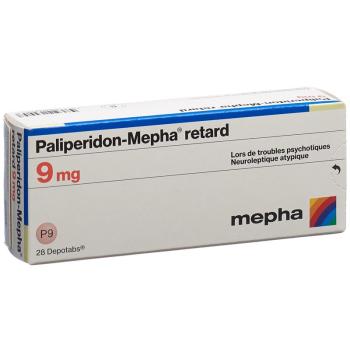 Paliperidone-Mepha retard Depotabs 9 mg 28 pcs