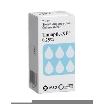 Timoptic-XE Gtt Opht 0.25% Fl 2.5ml
