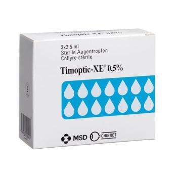 Timoptic-XE Gtt Opht 0.5% 3 Fl 2.5ml
