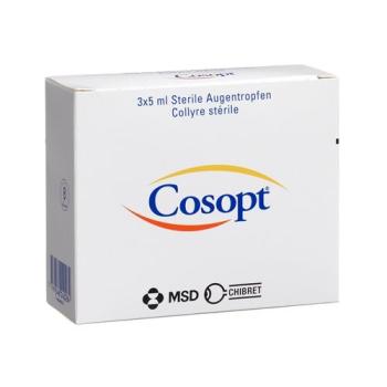 Cosopt Gtt Opht sterile 3 bottles 5 ml