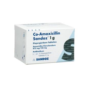 Co-Amoxicillin Sandoz Disp Tabl 1 g 20 pcs