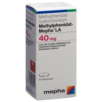 Methylphenidate-Mepha LA Depocaps 40 mg Ds 100 pcs