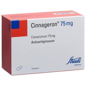 Cinnageron Caps 75 mg 100 pcs