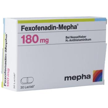 Fexofenadine-Mepha Lactab 180 mg 30 pcs