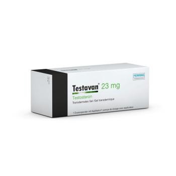 Testavan Gel 23 mg dosing bottle 85.5 g