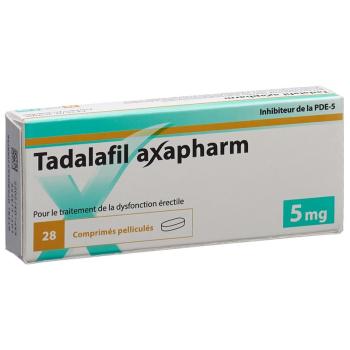 Tadalafil Axapharm Filmtabl 5 mg 28 pcs