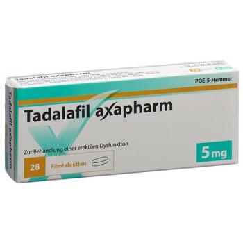 Tadalafil Axapharm Filmtabl 5 mg 84 pcs