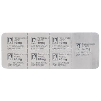 Pantoprazole NOBEL Filmtabl 40 mg 7 pcs