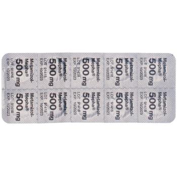 Metamizol-Mepha Tabl 500 mg 10 pcs