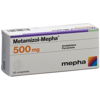 Metamizol-Mepha Tabl 500 mg 50 pcs
