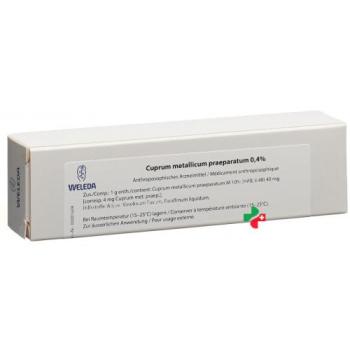 Weleda Cuprum metallicum praeparatum 0.4% Unguentum Tb 23 g