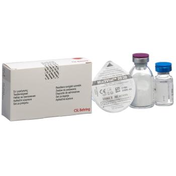 Beriate dry sub 1000 IU with solvent and administration set Dur