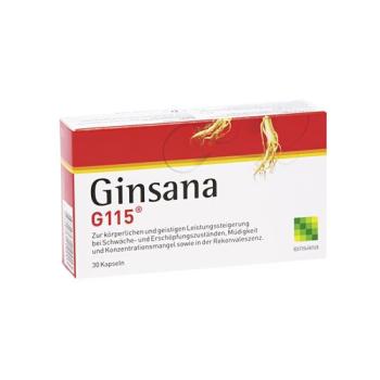 Ginsana hard capsules 30 pcs