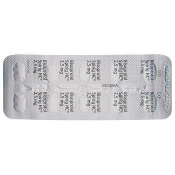 Bisoprolol Spirig HC Tabl 2.5 mg 30 pcs
