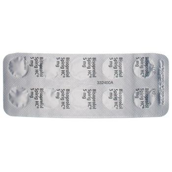 Bisoprolol Spirig HC Tabl 5 mg 100 pcs