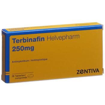 Terbinafine Zentiva Tabl 250 mg 28 pcs