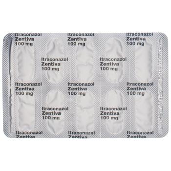 Itraconazol Zentiva Kaps 100 mg 30 pcs