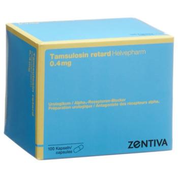Tamsulosin retard Zentiva Ret Kaps 0.4 mg 100 pcs