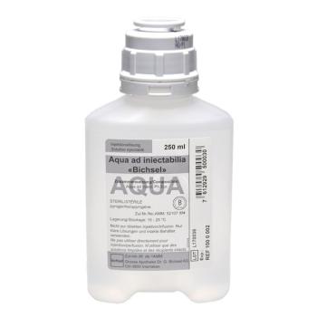 AQUA AD INIECTABILIA Bichsel 250ml PP bottle