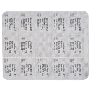 Losartan HCT Zentiva Filmtabl 100/12.5 mg 98 pcs