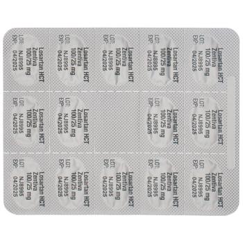 Losartan HCT Zentiva Filmtabl 100/25 mg 28 pcs