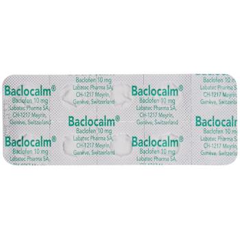 Baclocalm Tabl 10 mg 200 pcs