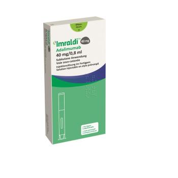 Imraldi Inj L&ouml;s 40 mg/0.8ml pre-filled pen 0.8 ml
