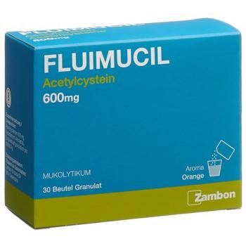 Fluimucil granules 600 mg 30 sachets