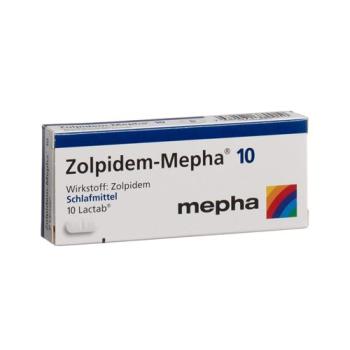 Zolpidem-Mepha Teva Lactab 10 mg 10 pcs