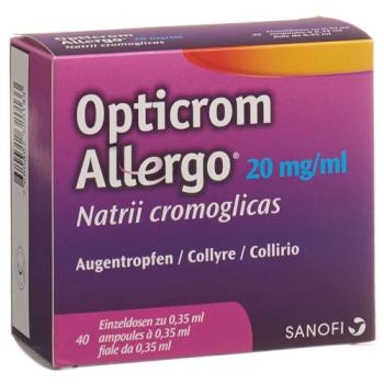 Opticrom Allergo Gd Opht 40 Monodos 0.35ml