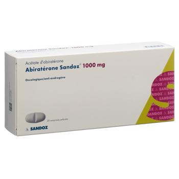 Abiraterone Sandoz Filmtabl 1000 mg 28 pcs