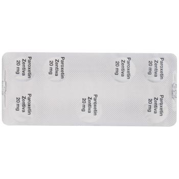 Paroxetine Zentiva Filmtabl 20 mg 98 pcs
