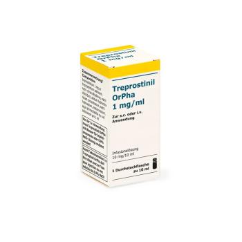 Treprostinil OrPha Inf Solu 1mg/ml dia 10ml