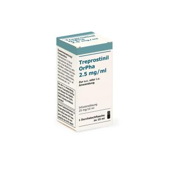 Treprostinil OrPha Inf Solu 2.5mg/ml perf 10ml