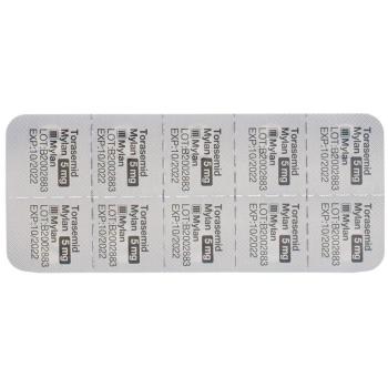 TORASEMID Mylan Tabl 5 mg