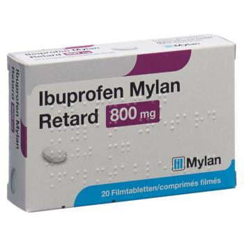Ibuprofen Mylan Ret Filmtabl 800 mg 50 pcs