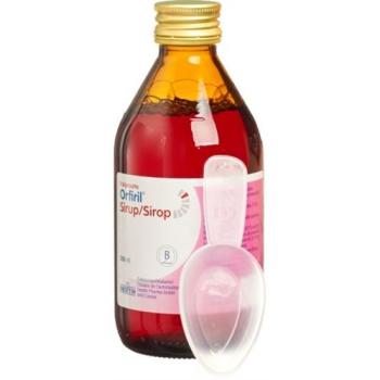 Orfiril syrup 300 mg/5ml with dosing syringe Fl 250 ml