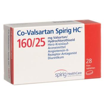 Co-valsartan Spirig HC Filmtabl 160/25 mg 28 pcs