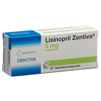 LISINOPRIL Zentiva Tabl 5 mg