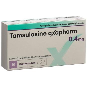 Tamsulosin Axapharm Ret Kaps 0.4 mg 100 pcs