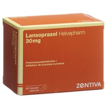 Lansoprazole Helvepharm Kaps 30 mg 56 pcs