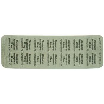 Citalopram Helvepharm Filmtabl 20 mg 98 pcs