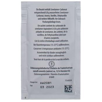 Renvela Plv 0.8 g bag 90 pcs